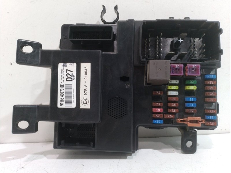 Recambio de caja reles / fusibles para kia carnival 2.9 crdi vgt active referencia OEM IAM 919554D2700E  