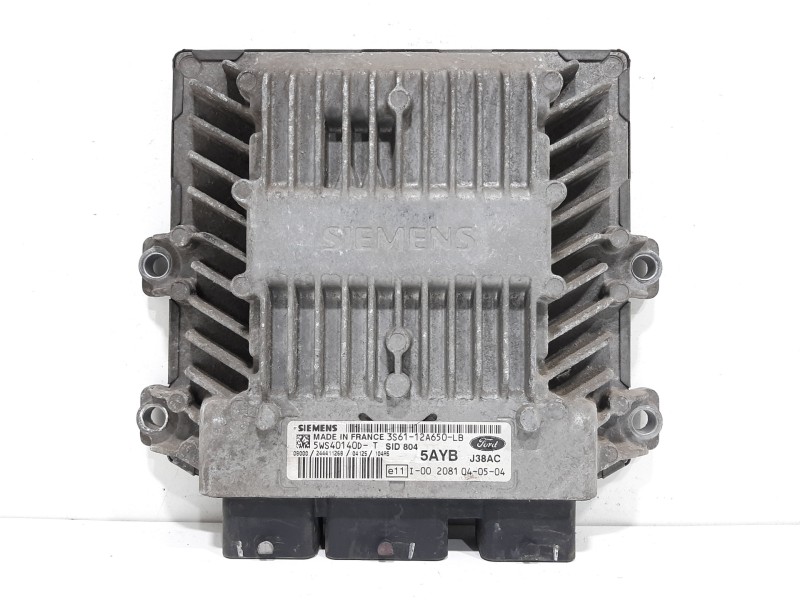 Recambio de centralita motor uce para ford fiesta (cbk) ambiente referencia OEM IAM 3S6112A650LB 5WS4014DT 