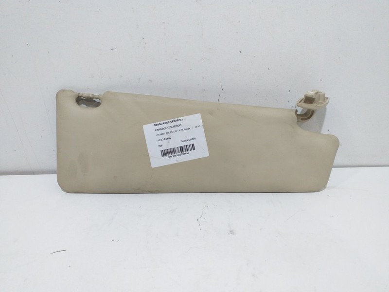Recambio de parasol izquierdo para hyundai coupe (j2) 1.6 fx coupe referencia OEM IAM   