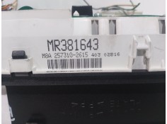 Recambio de cuadro instrumentos para mitsubishi montero pinin (h60/h70) 1800 gdi (3-ptas.) referencia OEM IAM MR444170   2