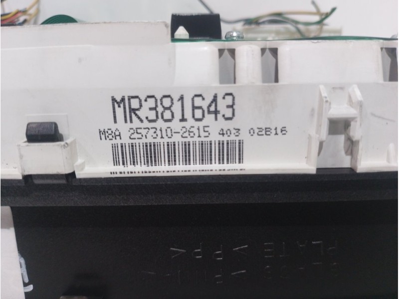 Recambio de cuadro instrumentos para mitsubishi montero pinin (h60/h70) 1800 gdi (3-ptas.) referencia OEM IAM MR444170  