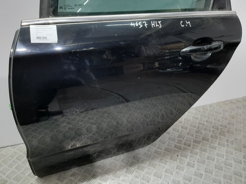 Recambio de puerta trasera izquierda para citroën c4 lim. collection referencia OEM IAM  NEGRO  Recambio de puerta trasera izquierda para citroën c4 lim. collection referencia OEM IAM  NEGRO