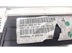 Recambio de pantalla multifuncion para nissan almera (n16/e) acenta referencia OEM IAM 28090BU700 21671202  2