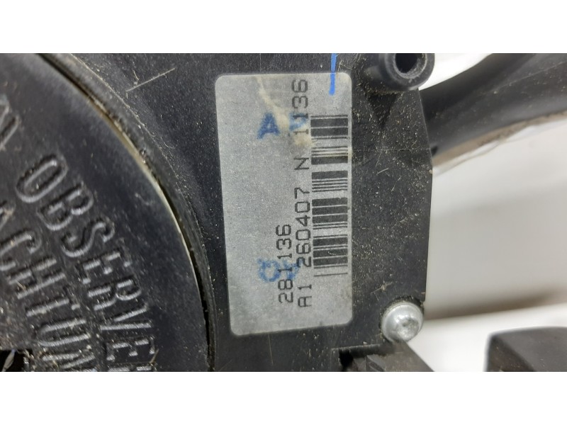 Recambio de mando multifuncion para peugeot 207 referencia OEM IAM 96630732XT 3281029 