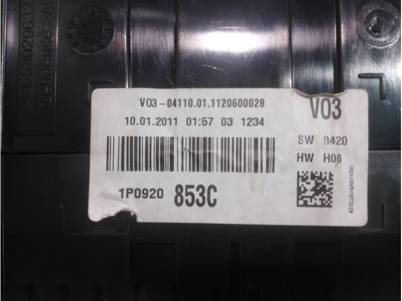 Recambio de cuadro instrumentos para seat altea xl (5p5) style ecomotive referencia OEM IAM   