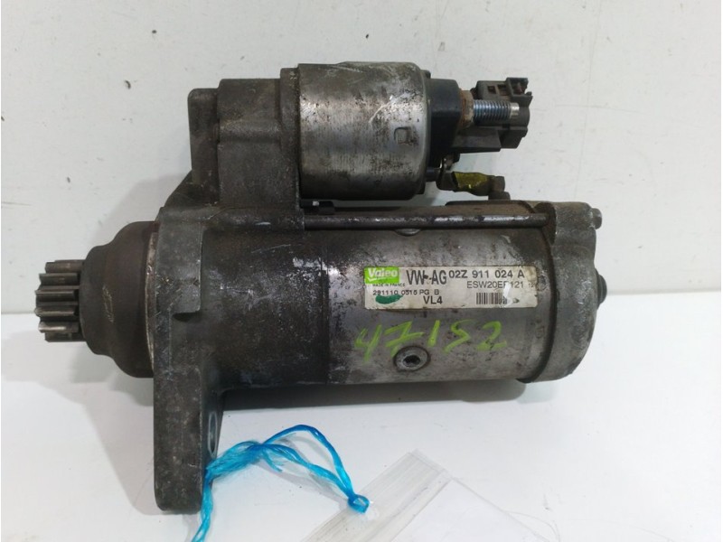 Recambio de motor arranque para seat altea xl (5p5) style ecomotive referencia OEM IAM 02Z911024A  