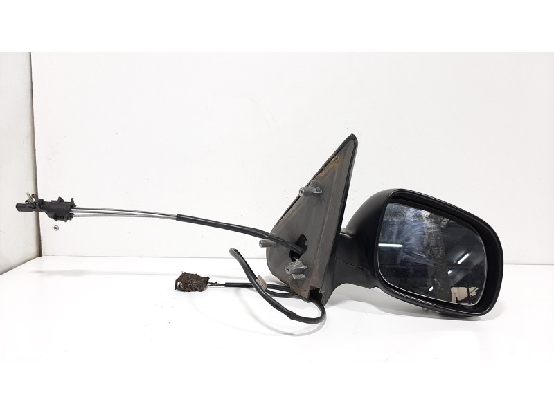 Recambio de retrovisor derecho para seat ibiza (6k1) signo referencia OEM IAM  NEGRO MANUAL