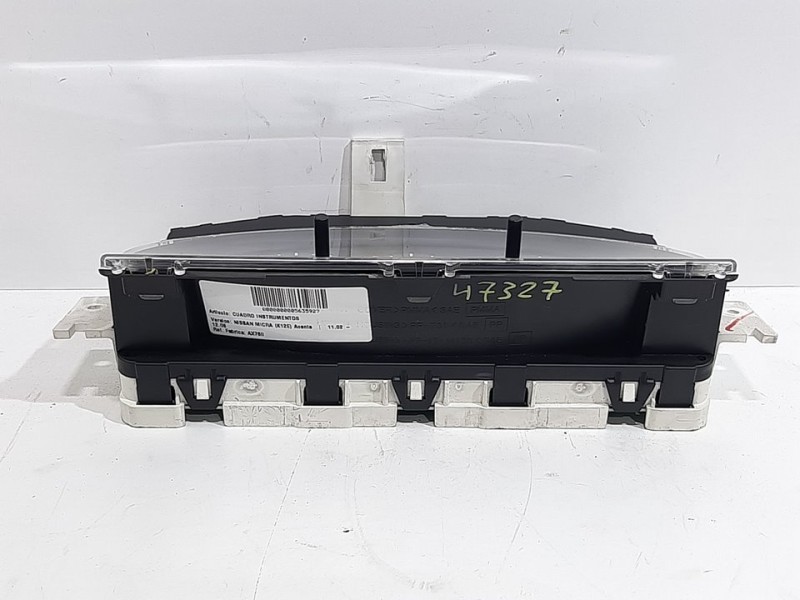Recambio de cuadro instrumentos para nissan micra (k12e) acenta referencia OEM IAM AX760 3Y24283 