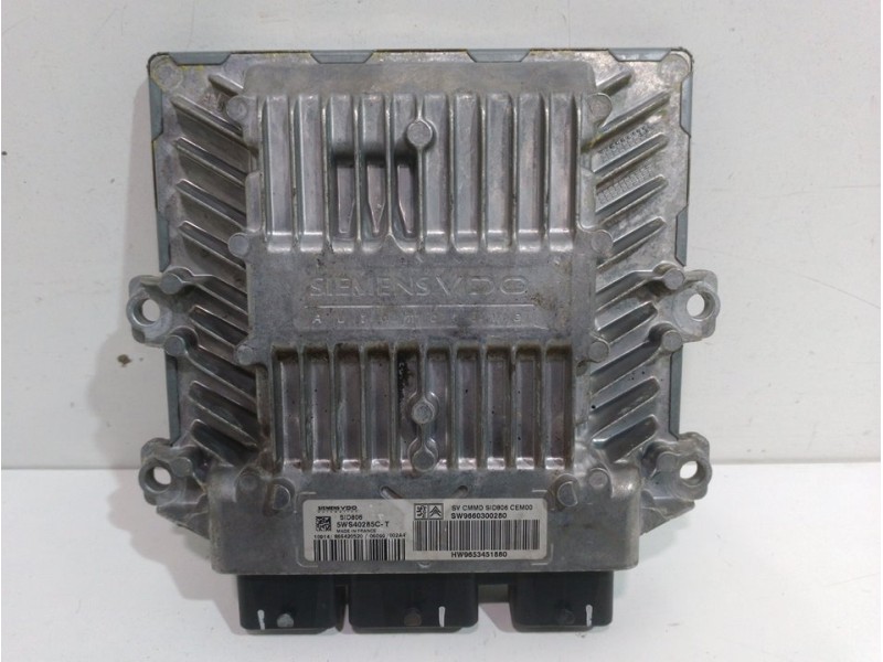 Recambio de centralita motor uce para citroën c3 hdi 70 furio referencia OEM IAM 9660300280 9653451880 