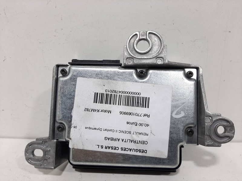 Recambio de centralita airbag para renault scenic ii confort dynamique referencia OEM IAM 8200411013A  