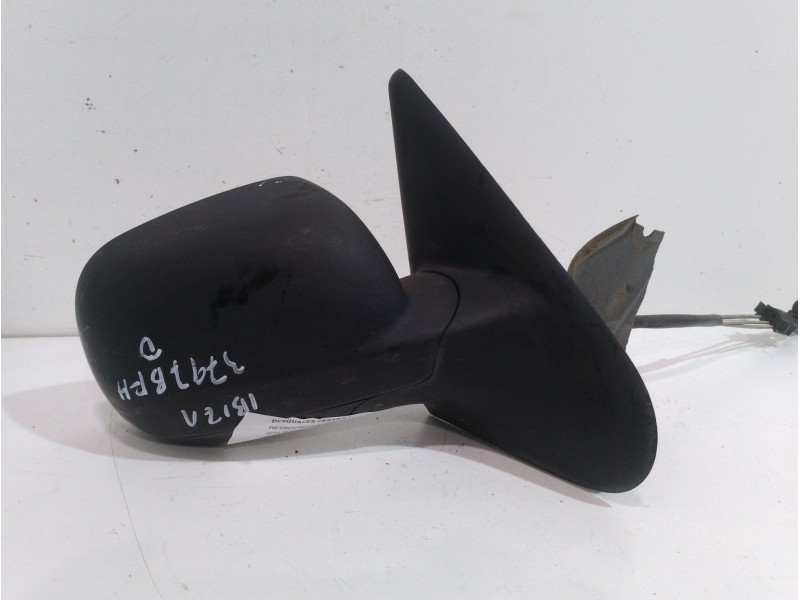 Recambio de retrovisor derecho para seat ibiza (6k1) select referencia OEM IAM  MANUAL NEGRO