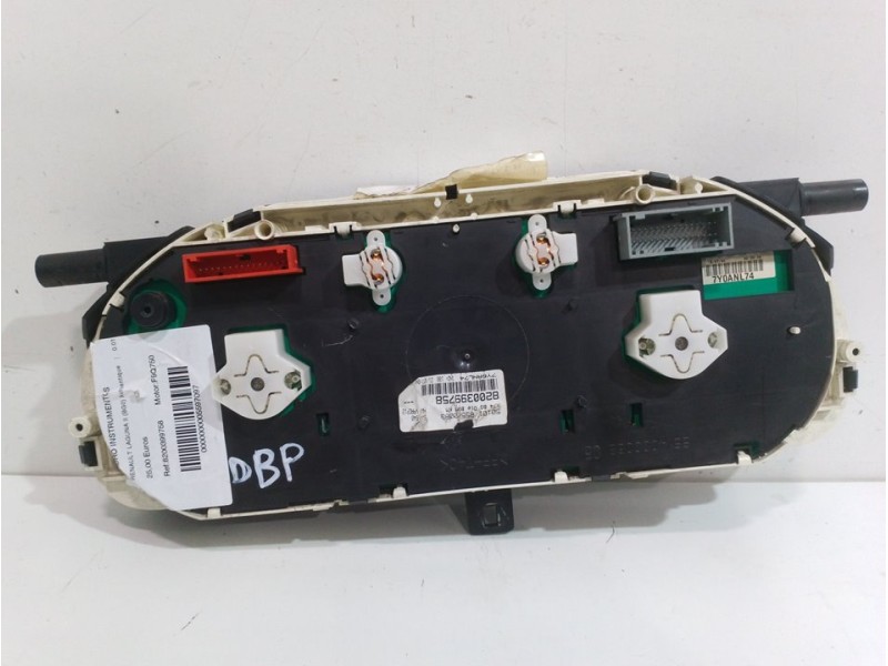 Recambio de cuadro instrumentos para renault laguna ii (bg0) authentique referencia OEM IAM 8200399758  