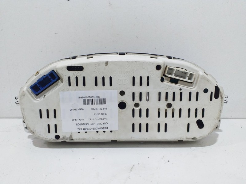 Recambio de cuadro instrumentos para kia picanto 1.1 ex referencia OEM IAM 77130740  