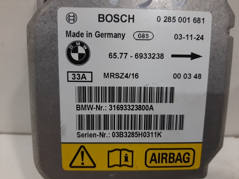 Recambio de centralita airbag para bmw serie 3 berlina (e46) 320d referencia OEM IAM   