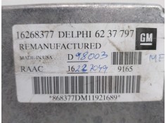 Recambio de centralita motor uce para opel astra g berlina comfort referencia OEM IAM 16268377 6237797  2