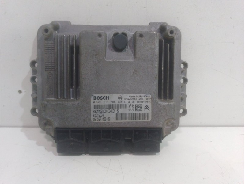 Recambio de centralita motor uce para citroën c2 furio referencia OEM IAM 0281011785 9656709880 BOSCH