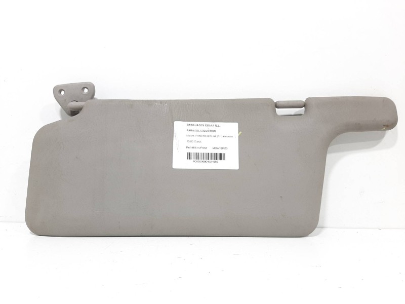 Recambio de parasol izquierdo para nissan primera berlina (p11) ambiente referencia OEM IAM 964012F042  