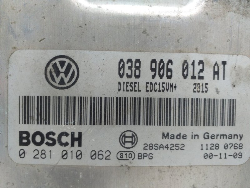 Recambio de centralita motor uce para seat leon (1m1) stella referencia OEM IAM 038906012AT 0281010062 