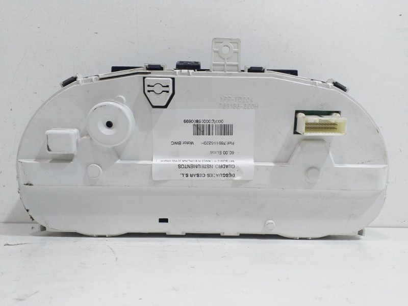 Recambio de cuadro instrumentos para mitsubishi lancer berlina (cy0) inform referencia OEM IAM 769166220H  