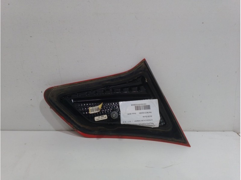 Recambio de piloto porton trasero derecho para citroën c4 lim. collection referencia OEM IAM 9672155480  