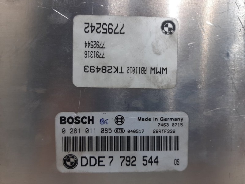 Recambio de centralita motor uce para bmw mini (r50,r53) one d referencia OEM IAM 0281011085  