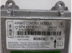 Recambio de centralita airbag para mazda 3 berlina (bk) 1.6 crdt active referencia OEM IAM BP4K57K30C 0285001554  2