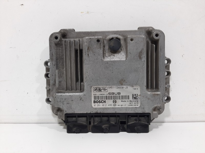 Recambio de centralita motor uce para ford focus berlina (cap) trend referencia OEM IAM 5M5112A650LB 0281012486 