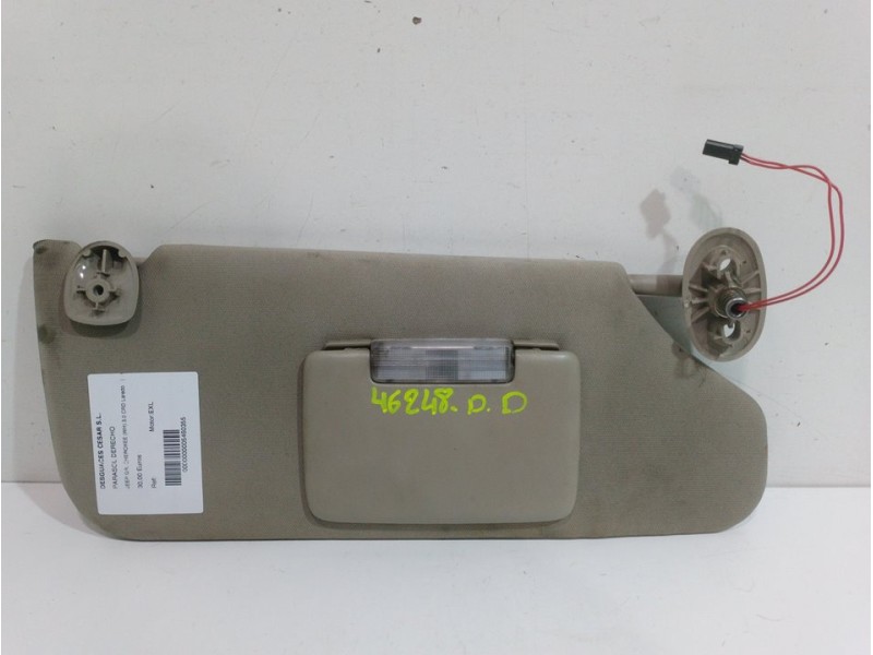 Recambio de parasol derecho para jeep gr. cherokee (wh) 3.0 crd laredo referencia OEM IAM   