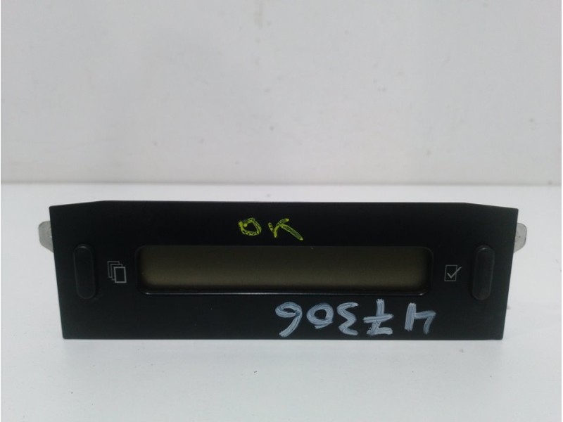 Recambio de pantalla multifuncion para citroën c3 1.4 sx plus referencia OEM IAM 9647409477  