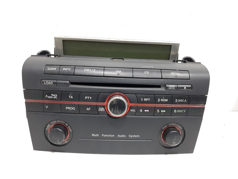 Recambio de sistema audio / radio cd para mazda 3 berlina (bk) 1.6 crdt active referencia OEM IAM 14794512 BR2B79EG0A 