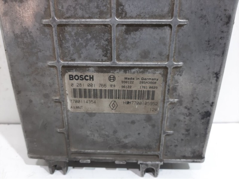Recambio de centralita motor uce para renault laguna (b56) 1.9 dti rt referencia OEM IAM 0281001766  