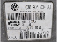 Recambio de centralita motor uce para seat ibiza (6l1) cool referencia OEM IAM 036906034AJ IAW4MVAJ 6160068008 2
