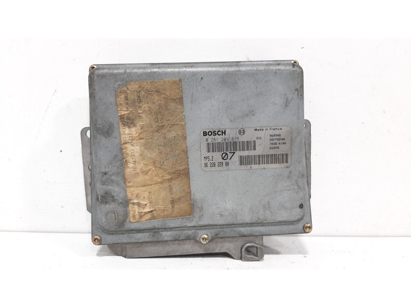 Recambio de centralita motor uce para peugeot 406 berlina (s1/s2) sv referencia OEM IAM 0261203815 9622822980 