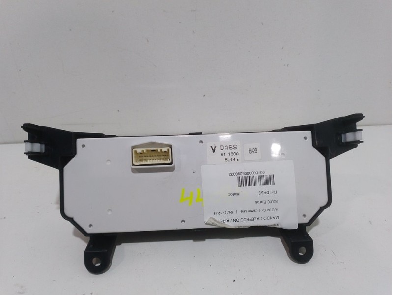 Recambio de mando calefaccion / aire acondicionado para mazda cx-3 center-line referencia OEM IAM DA6S DA6S61190A 