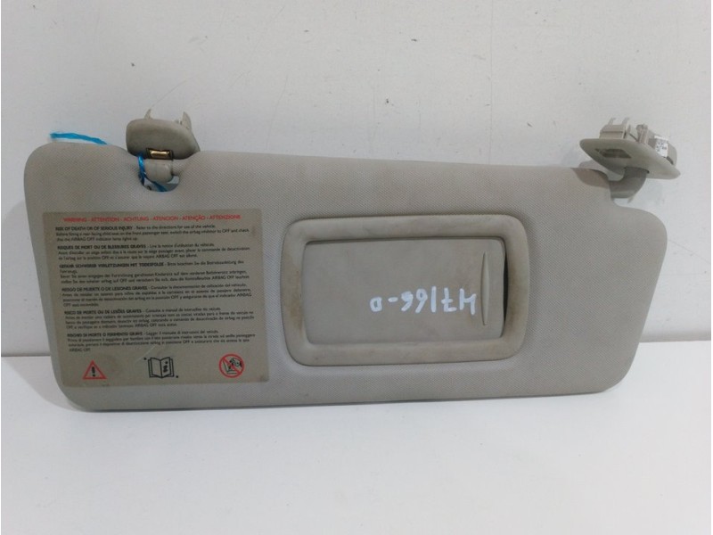 Recambio de parasol derecho para renault megane iii berlina 5 p dynamique referencia OEM IAM   