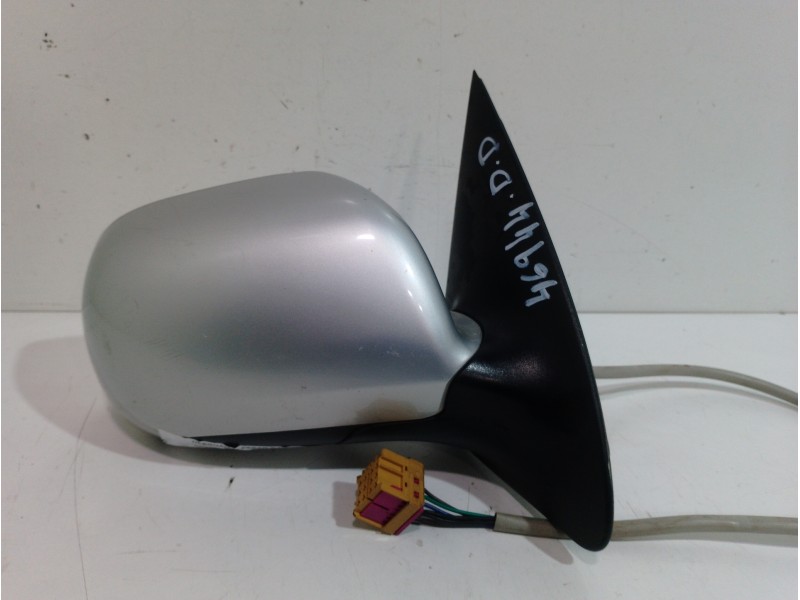 Recambio de retrovisor derecho para skoda fabia (6y2/6y3) comfort referencia OEM IAM 6Y1857502CA ELECTRICO PLATA