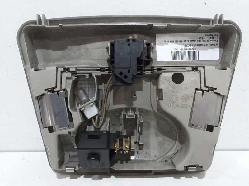 Recambio de luz interior central para mercedes-benz clase a (w168) 160 (168.033) referencia OEM IAM   