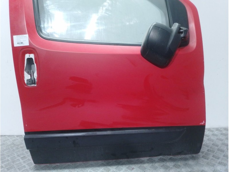 Recambio de puerta delantera derecha para citroën nemo attraction referencia OEM IAM 1636123880 ROJO 