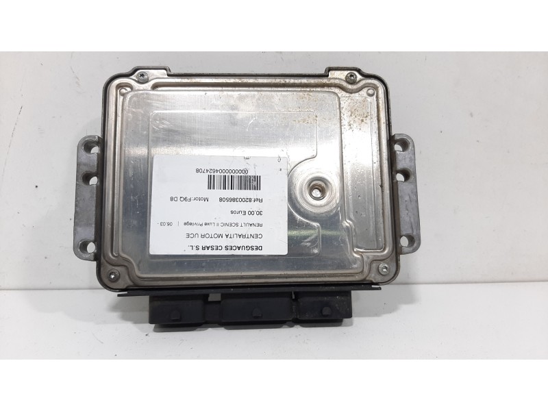 Recambio de centralita motor uce para renault scenic ii luxe privilege referencia OEM IAM 8200391966 0281011549 