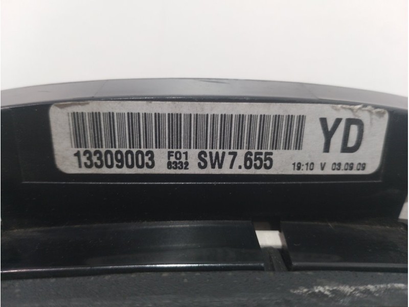 Recambio de cuadro instrumentos para opel astra gtc energy referencia OEM IAM 13309003 SW7655 