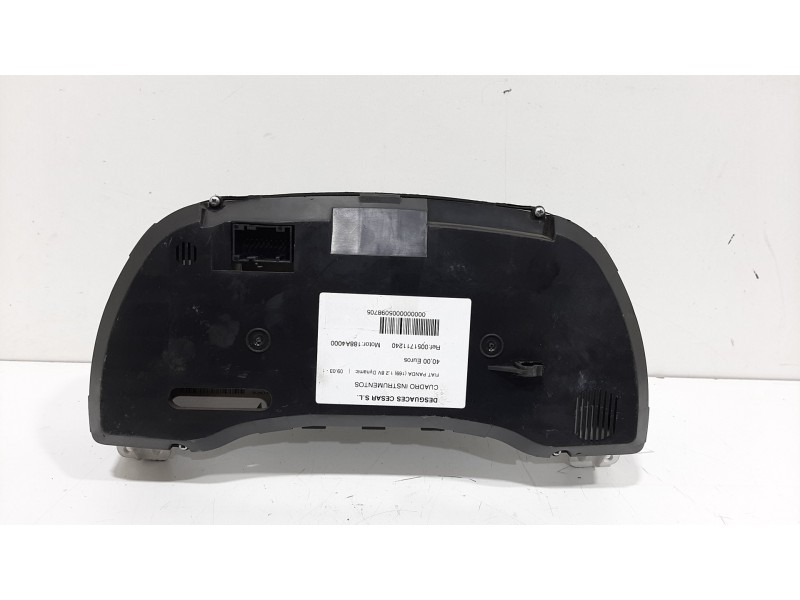 Recambio de cuadro instrumentos para fiat panda (169) 1.2 8v dynamic referencia OEM IAM 0051711240  