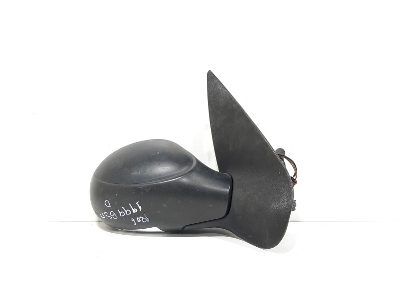 Recambio de retrovisor derecho para peugeot 206 berlina xr referencia OEM IAM 8154JC MANUAL NEGRO