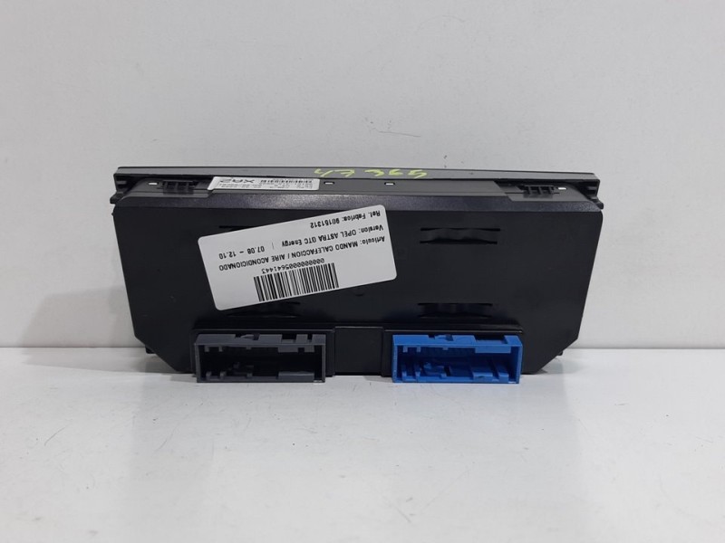 Recambio de mando calefaccion / aire acondicionado para opel astra gtc energy referencia OEM IAM 90151312  