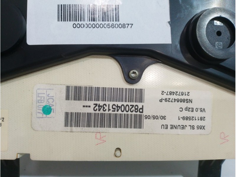 Recambio de cuadro instrumentos para renault clio ii fase ii (b/cb0) authentique referencia OEM IAM P8200451342  