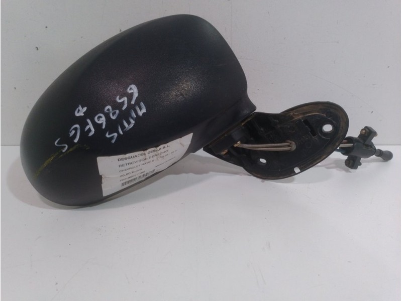 Recambio de retrovisor derecho para chevrolet matiz s referencia OEM IAM 95077082  
