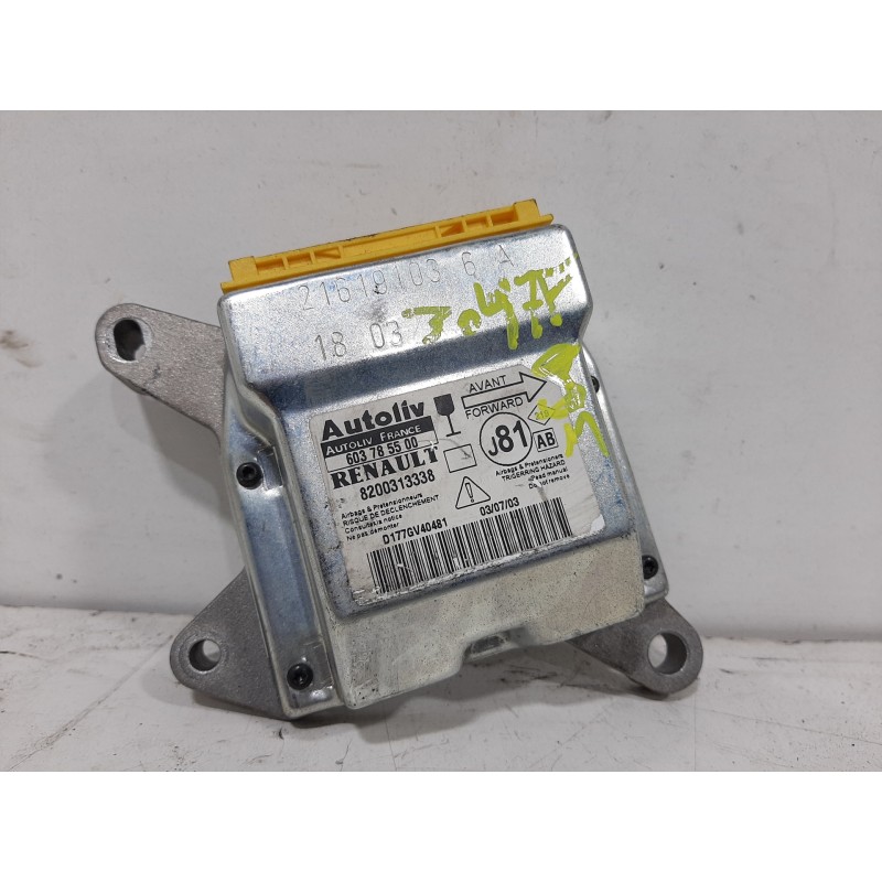 Recambio de centralita airbag para renault espace iv (jk0) expression referencia OEM IAM 82000313338  AUTOLIV