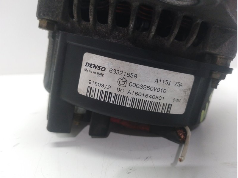 Recambio de alternador para smart coupe básico (45kw) referencia OEM IAM  63321658 0003250V010