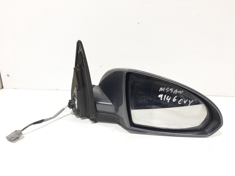 Recambio de retrovisor derecho para nissan primera berlina (p12) acenta referencia OEM IAM 96301AU480 GRIS ELÉCTRICO