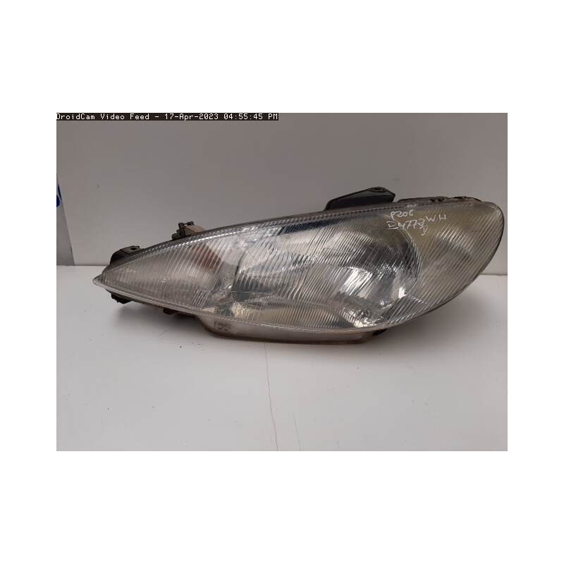 Recambio de faro izquierdo para peugeot 206 berlina xt referencia OEM IAM   