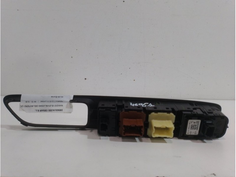 Recambio de mando elevalunas delantero izquierdo para renault clio iv limited referencia OEM IAM 255702886R  